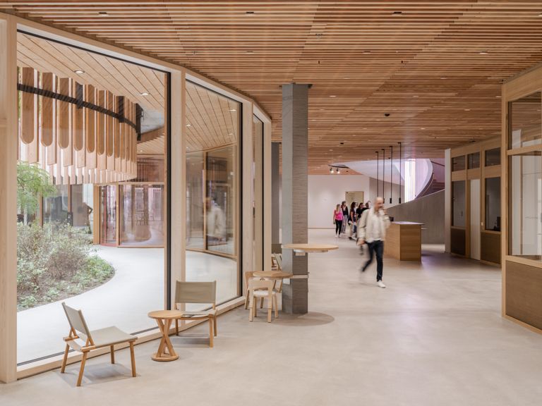 benh vien nhi hospital Zurich thuy si Herzog & de Meuron