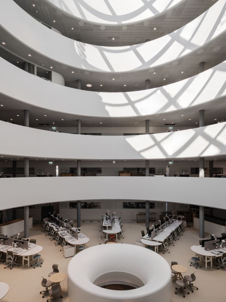 benh vien nhi hospital Zurich thuy si Herzog & de Meuron