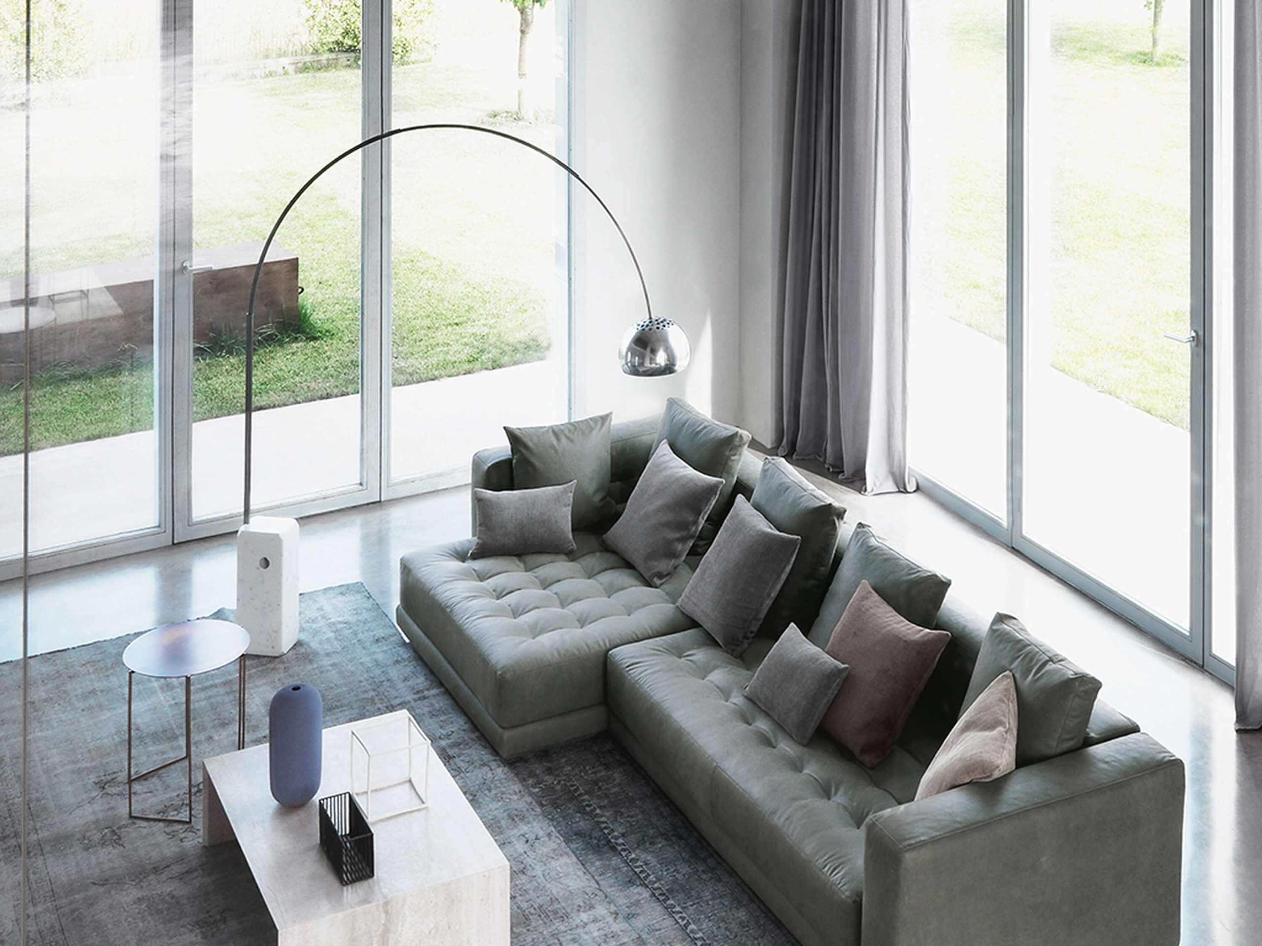 den san floor lamp Arco Achille Pier Castiglioni Flos