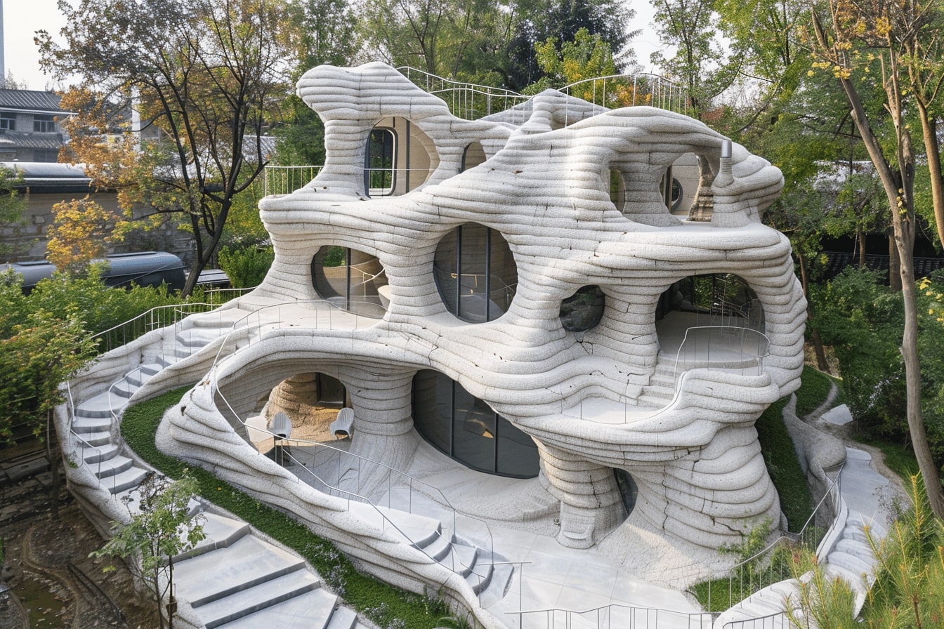 in 3D printed Prefabricated