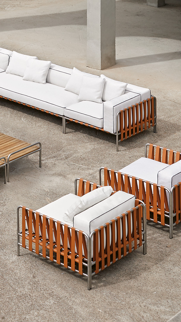 outdoor armchair Onsen Francesco Meda David Quincoces