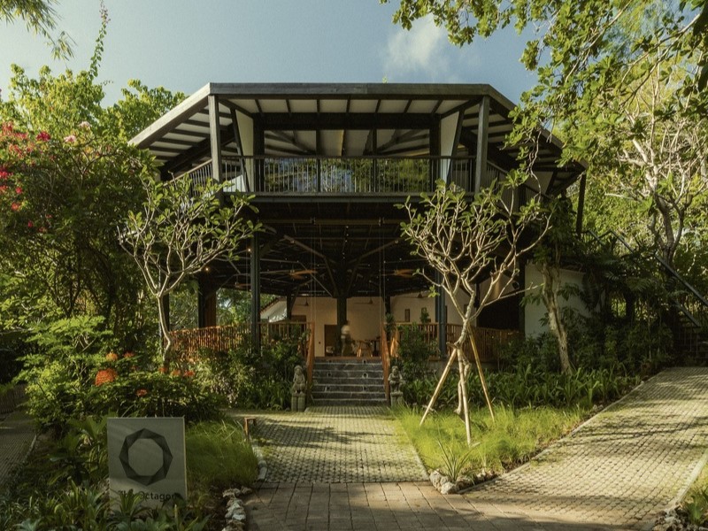Nhà sàn The Octagon: Kiến trúc mở đối thoại với thiên nhiên