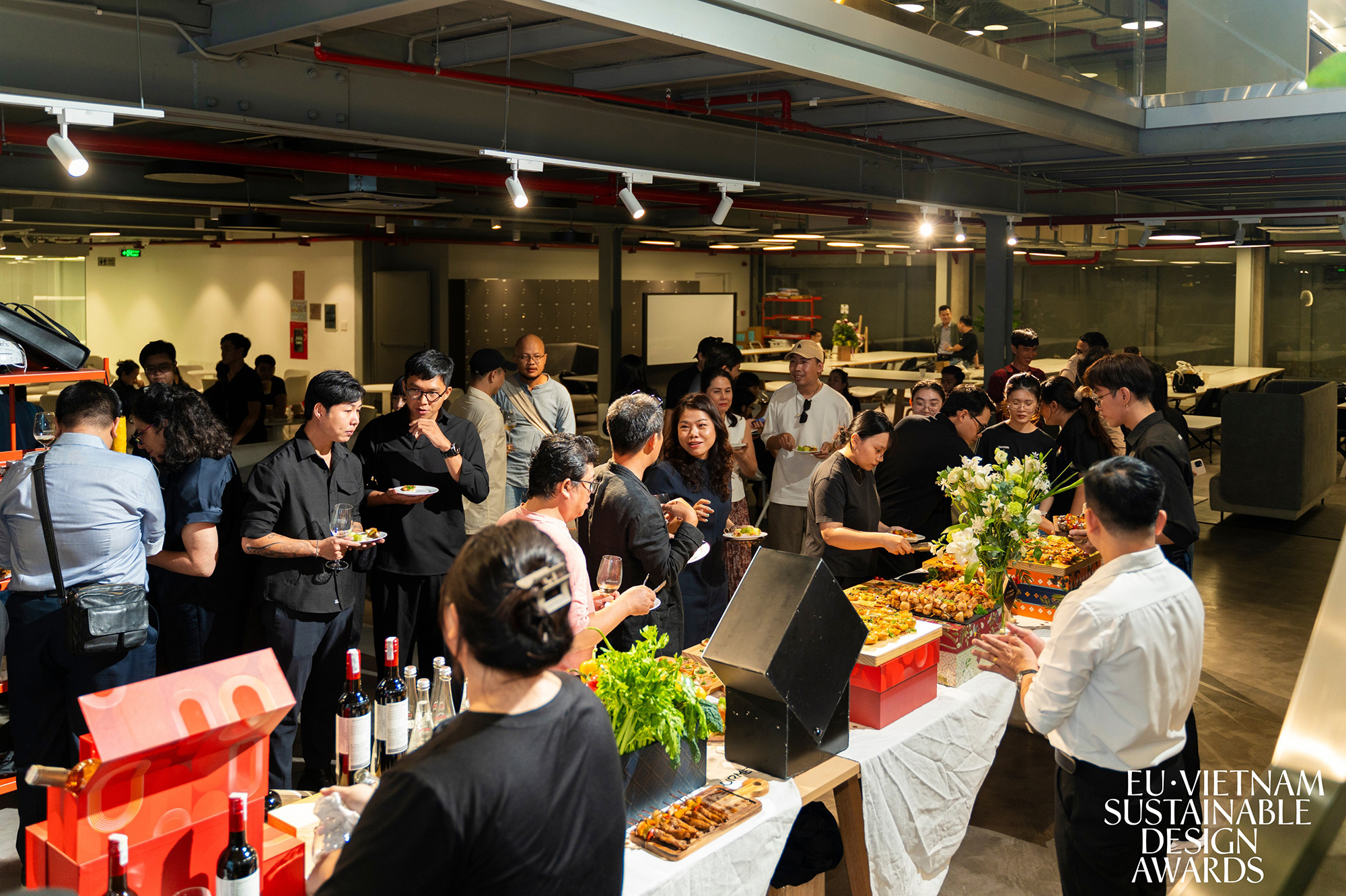 gathering tiec giao luu elle decoration vietnam annam gourmet warehouse