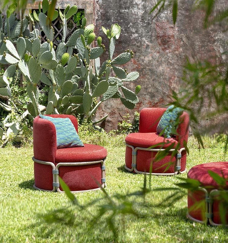 ghe ngoai troi do ngoai that outdoor armchair Rotin Lounge Zanellato/Bortotto Studio Ethimo