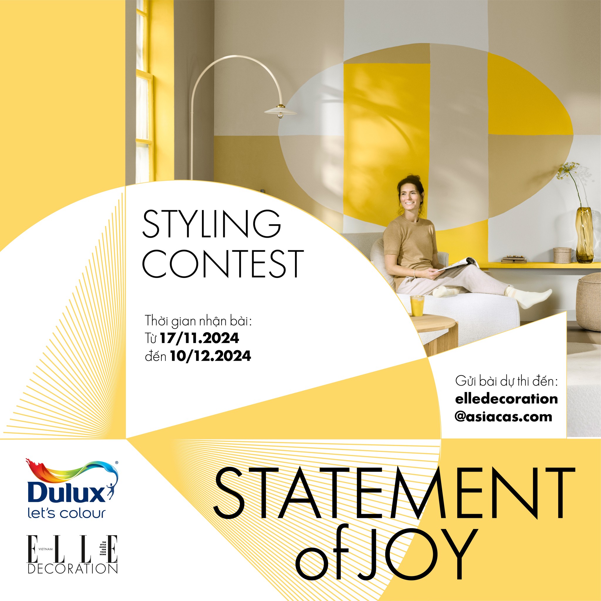 dulux statement of joy cuoc thi vang khoi sac elle decoration