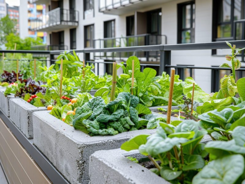 Những lưu ý khi làm vườn rau trên sân thượng