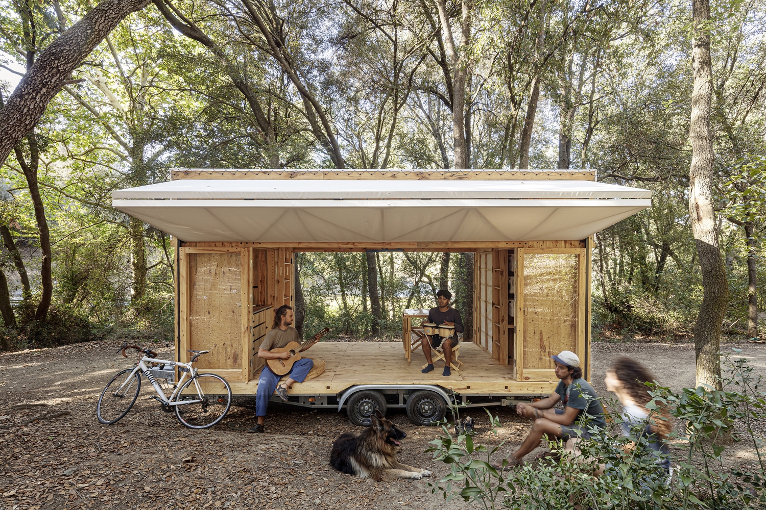 mobile home MO.CA MAEBB IAAC Valldaura Labs