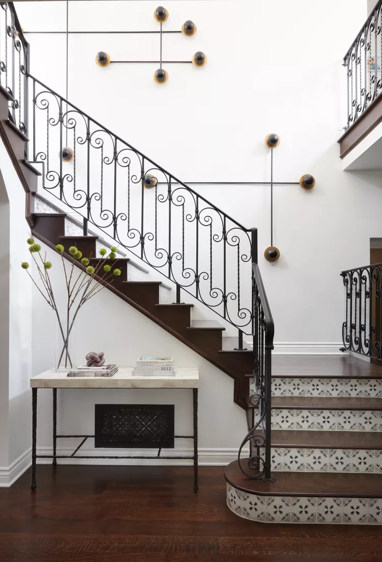 lan can cau thang staircase railing