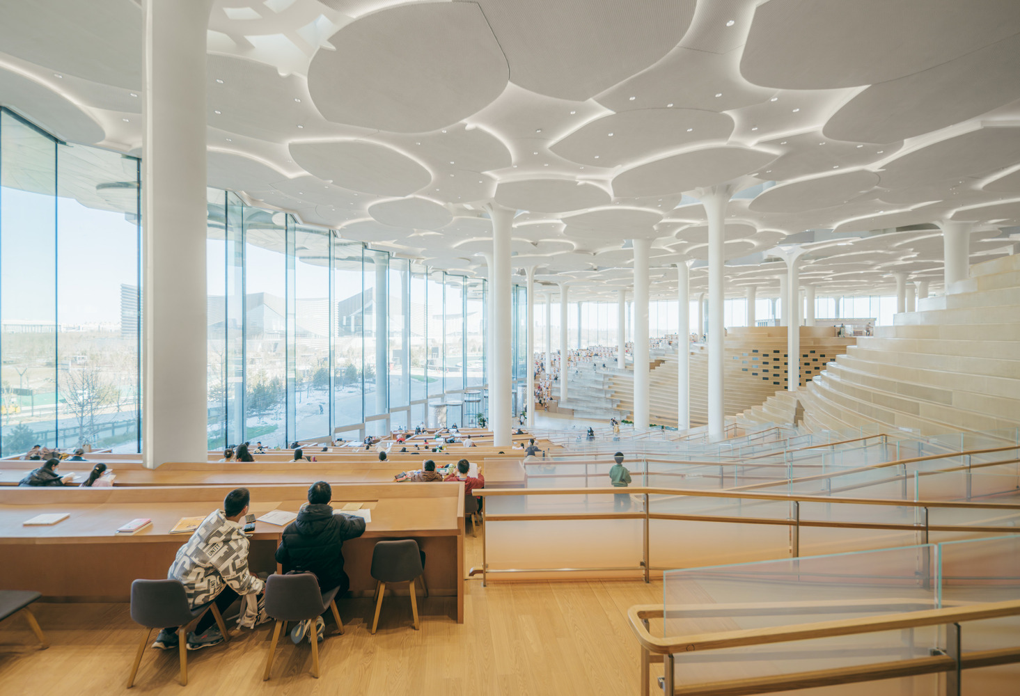 thu vien bac kinh beijing library Snøhetta ECADI