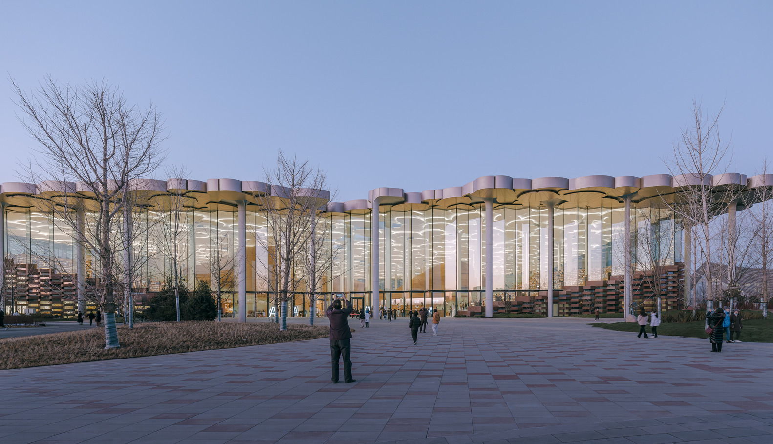 thu vien bac kinh beijing library Snøhetta ECADI