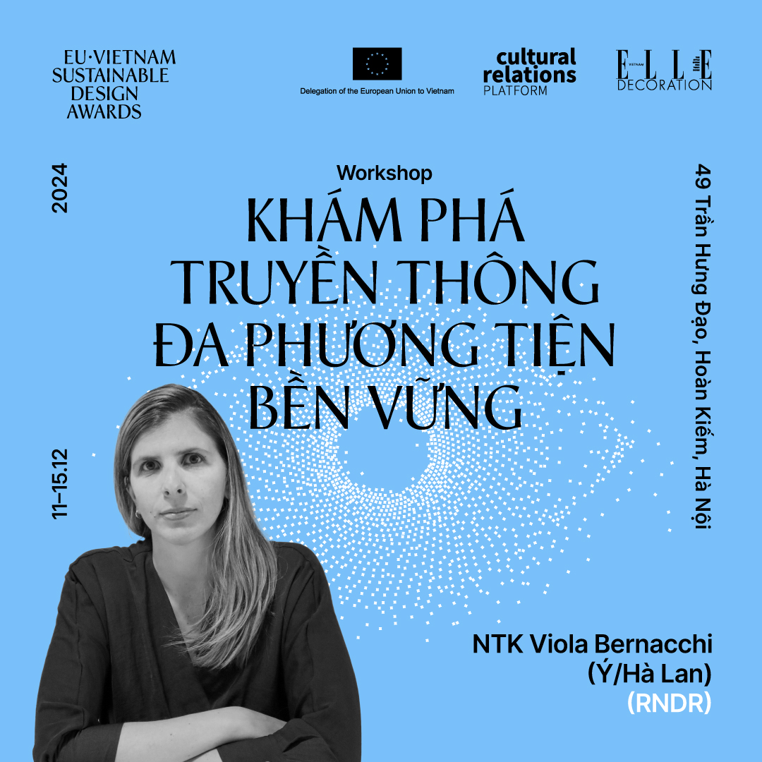 truyen thong Viola Bernacchi nha thiet ke da phuong tien evsda elle decoration