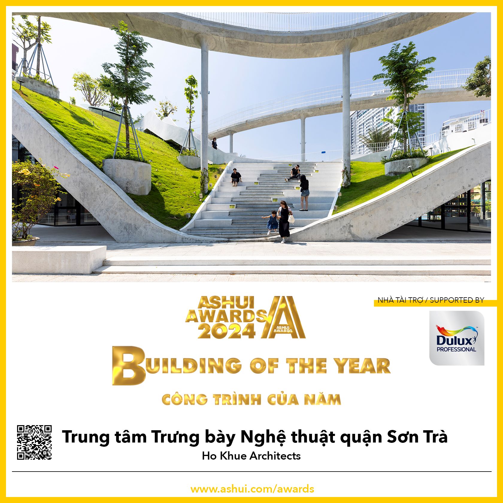 ashui award 2024 giai thiong ho khue architects