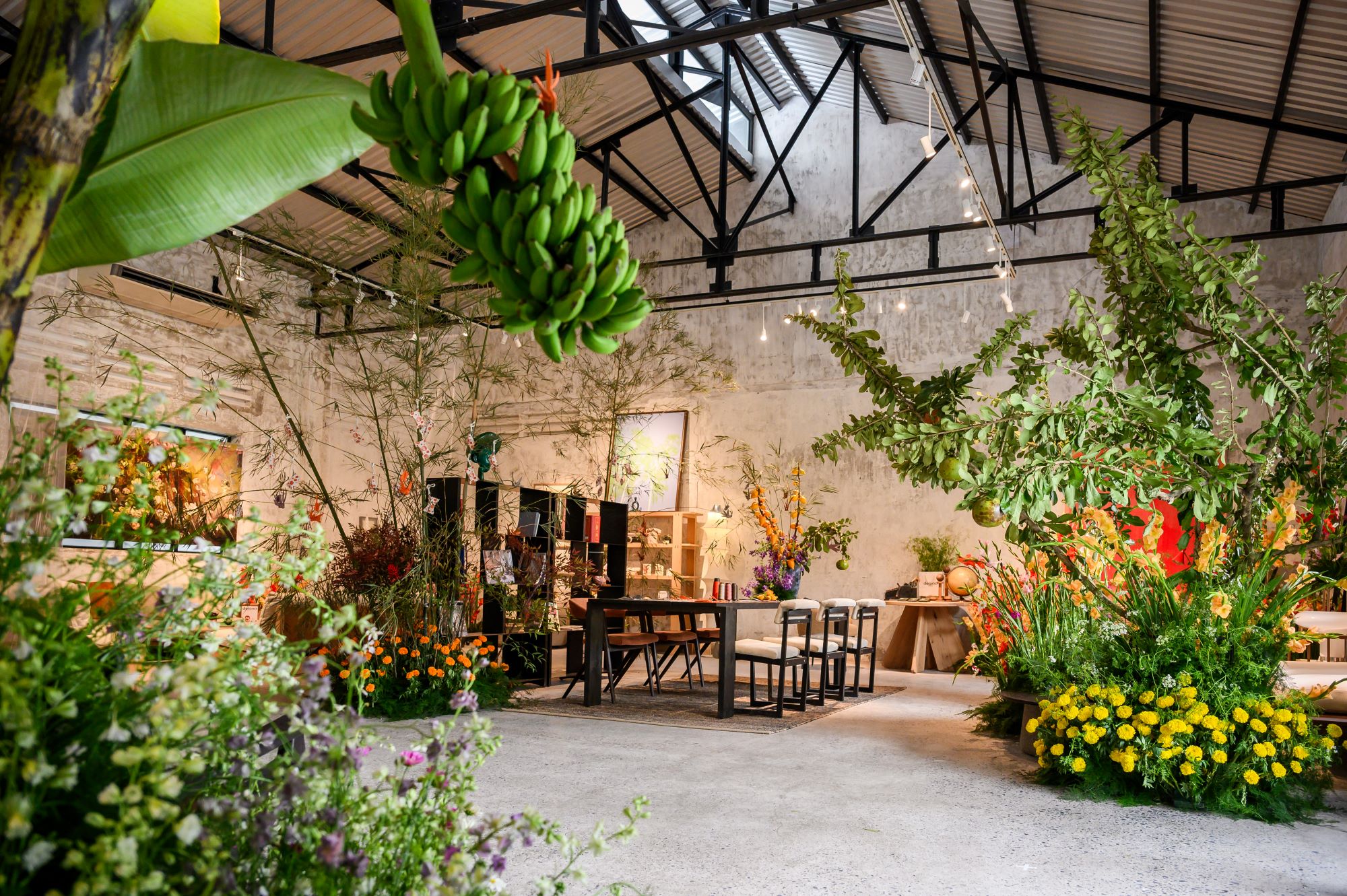 desino hoi xuan elle decoration pop up office