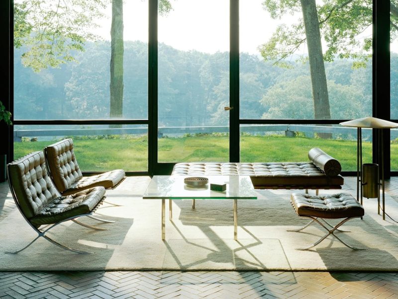 Những chiếc ghế da nổi tiếng của kiến trúc sư Ludwig Mies van der Rohe