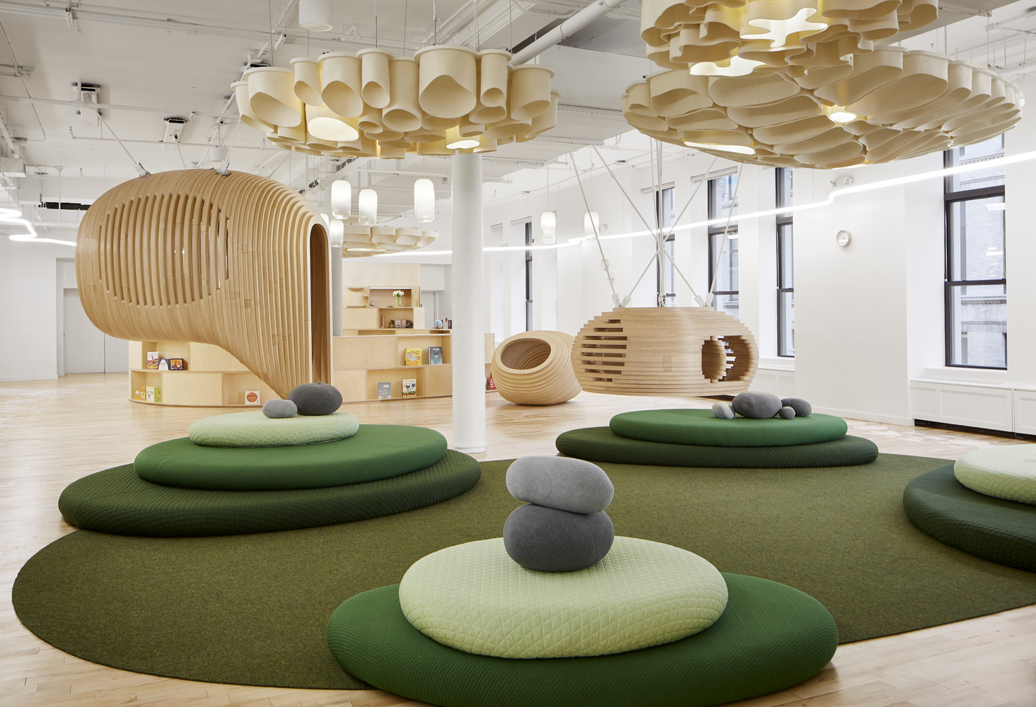 khong gian nha tre space for kids WeGrow Bjarke Ingels Group