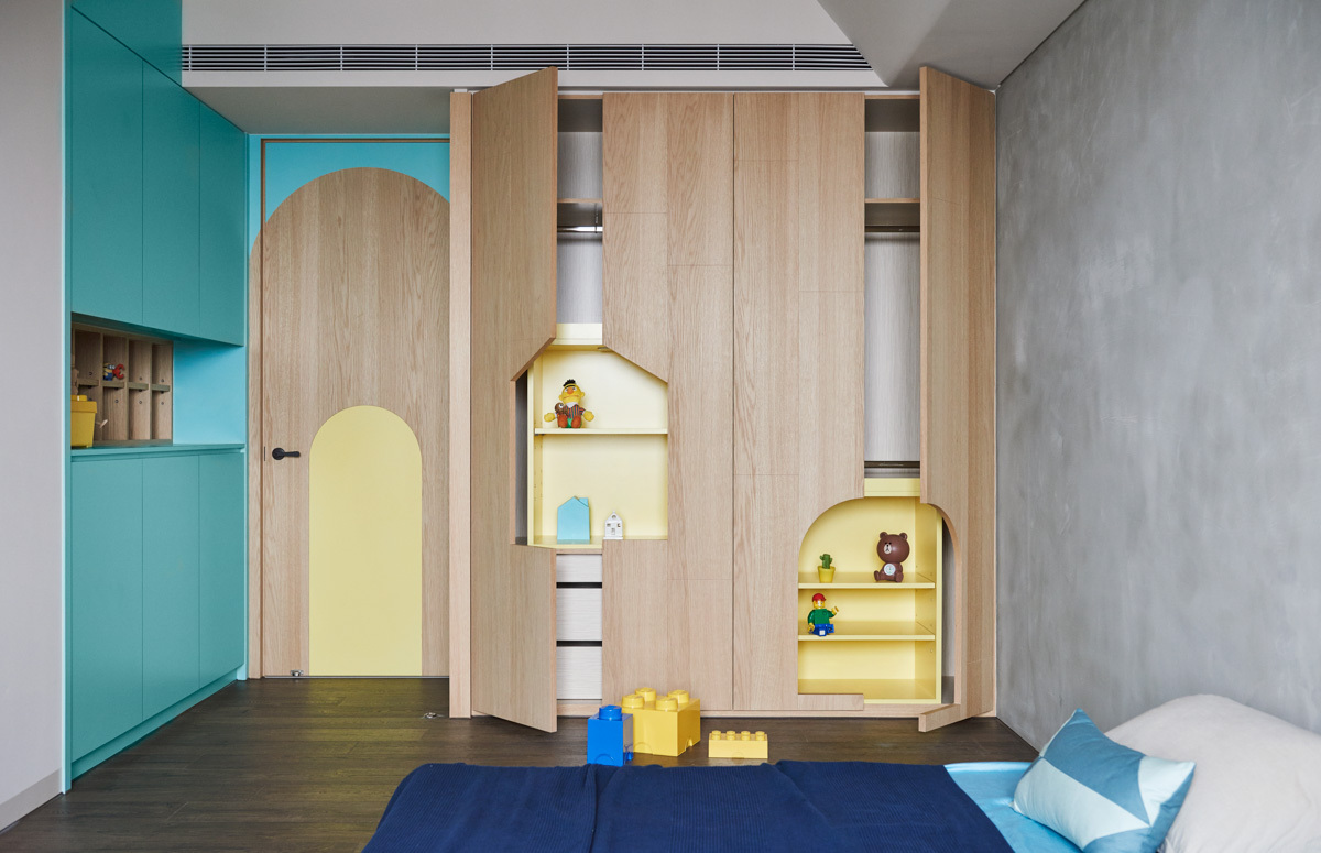 space for kids Blue and Glue HAO Design 