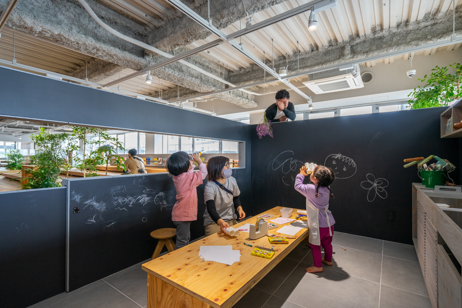 space for kids Kids Smile Labo Nursery HIBINOSEKKEI Youji no Shiro