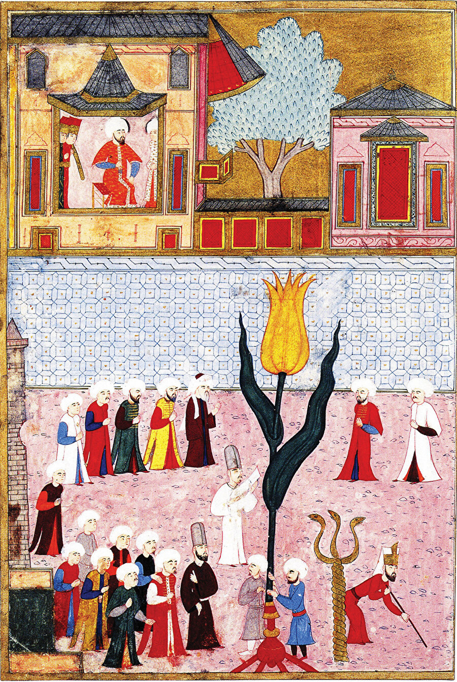 tulip ottoman istabul