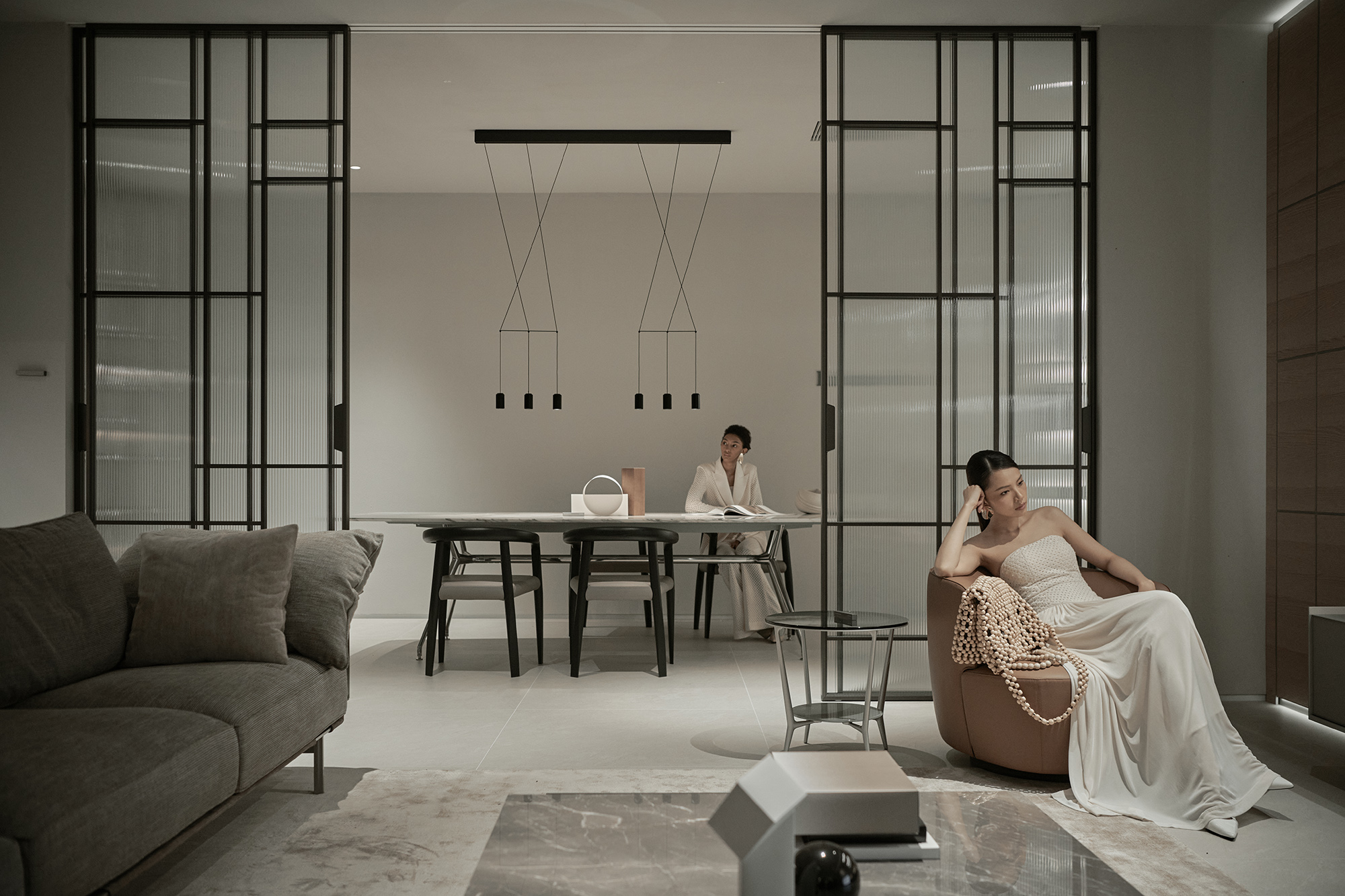 rimadesio showroom monobrand hanoi noi that y phan anh luxury living