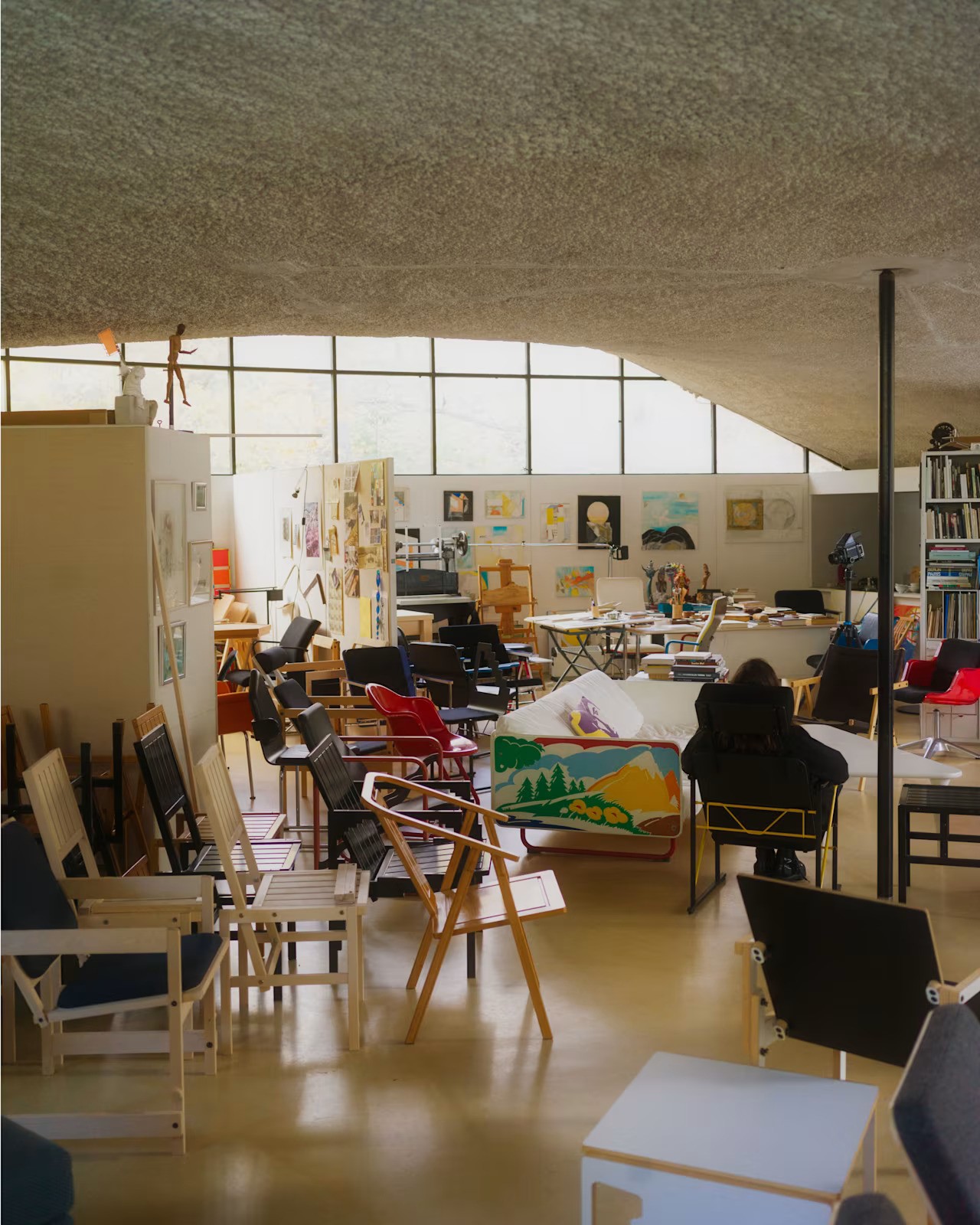 Yrjö Kukkapuro studio nha thiet ke do noi that