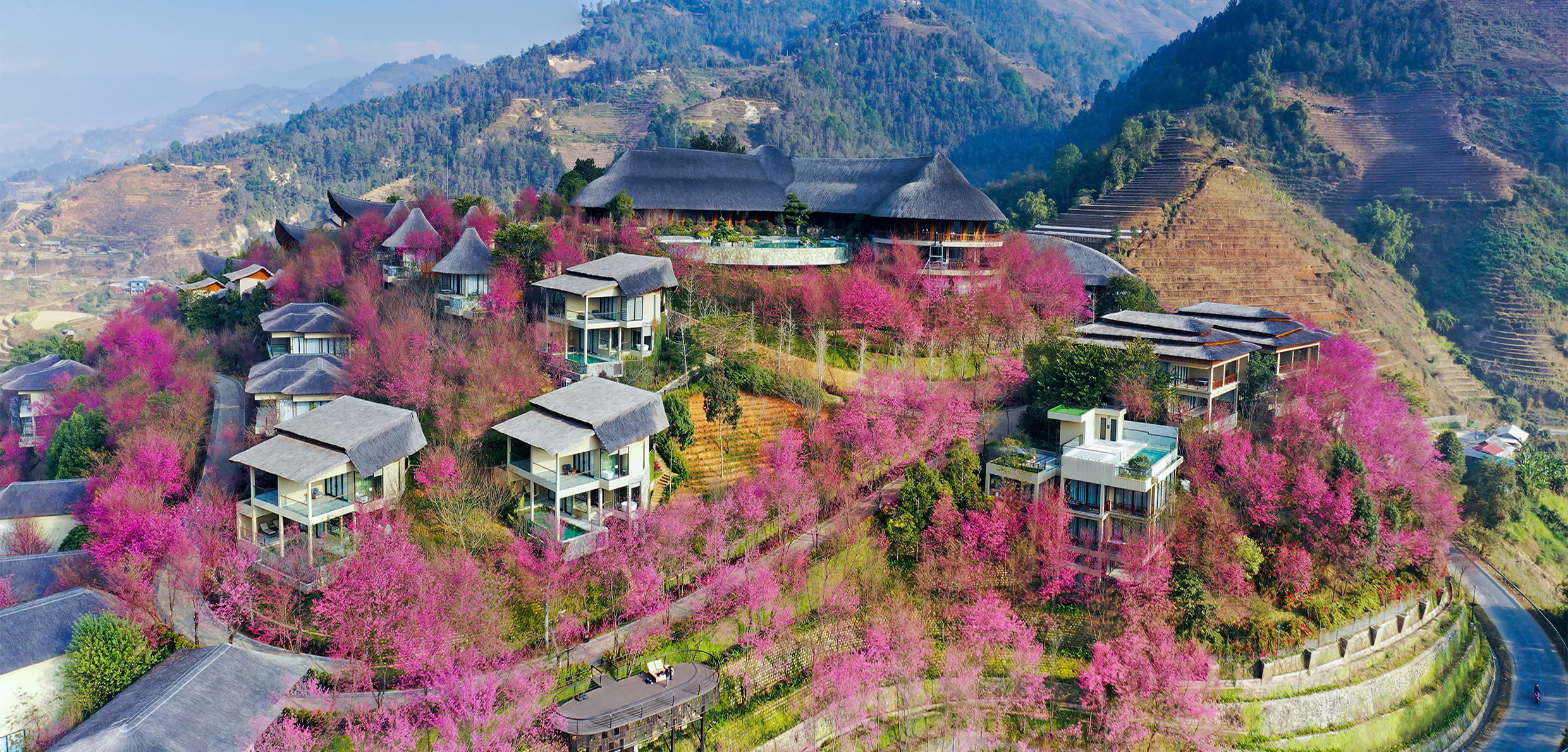 resort Garrya hoa to day tay bac du lich