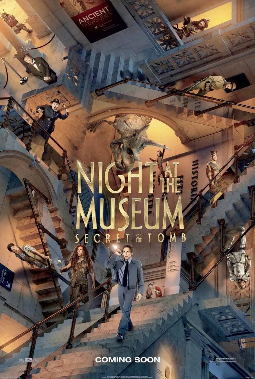 Night at the Museum: Secret of the Tomb phim boi canh poster 