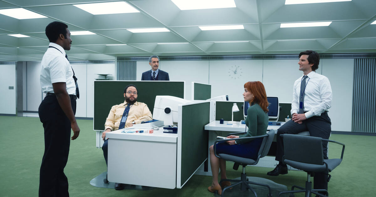Severance movie Mark Scout Adam Scott Ben Stiller Dan Erickson Lumon