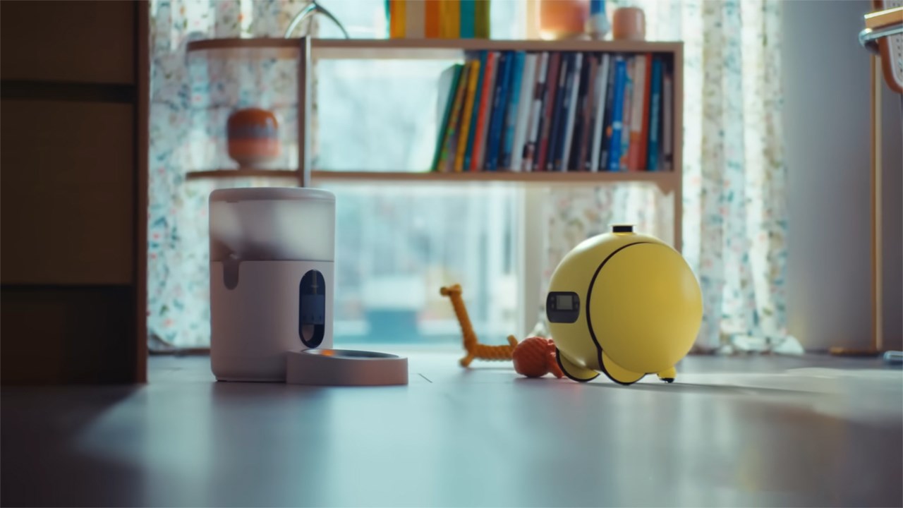 robot ballie samsung nha thong minh