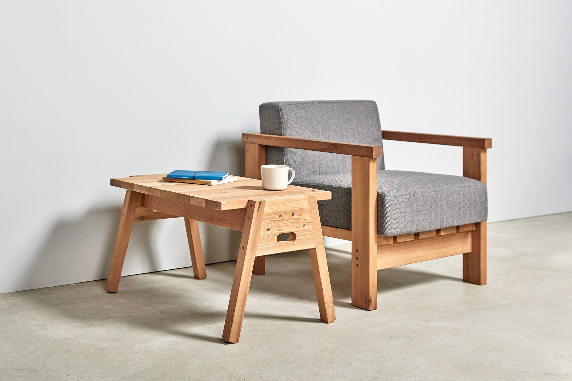 ban Stacking coffee table Ishinomaki Laboratory 