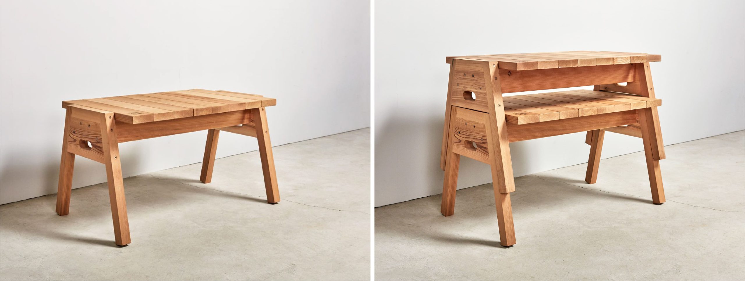 ban go thong Stacking coffee table Ishinomaki Laboratory 
