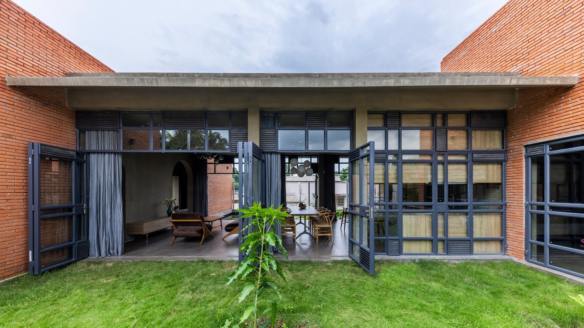 flat roofing Nam House CTA | Creative Architects nha dep thu duc