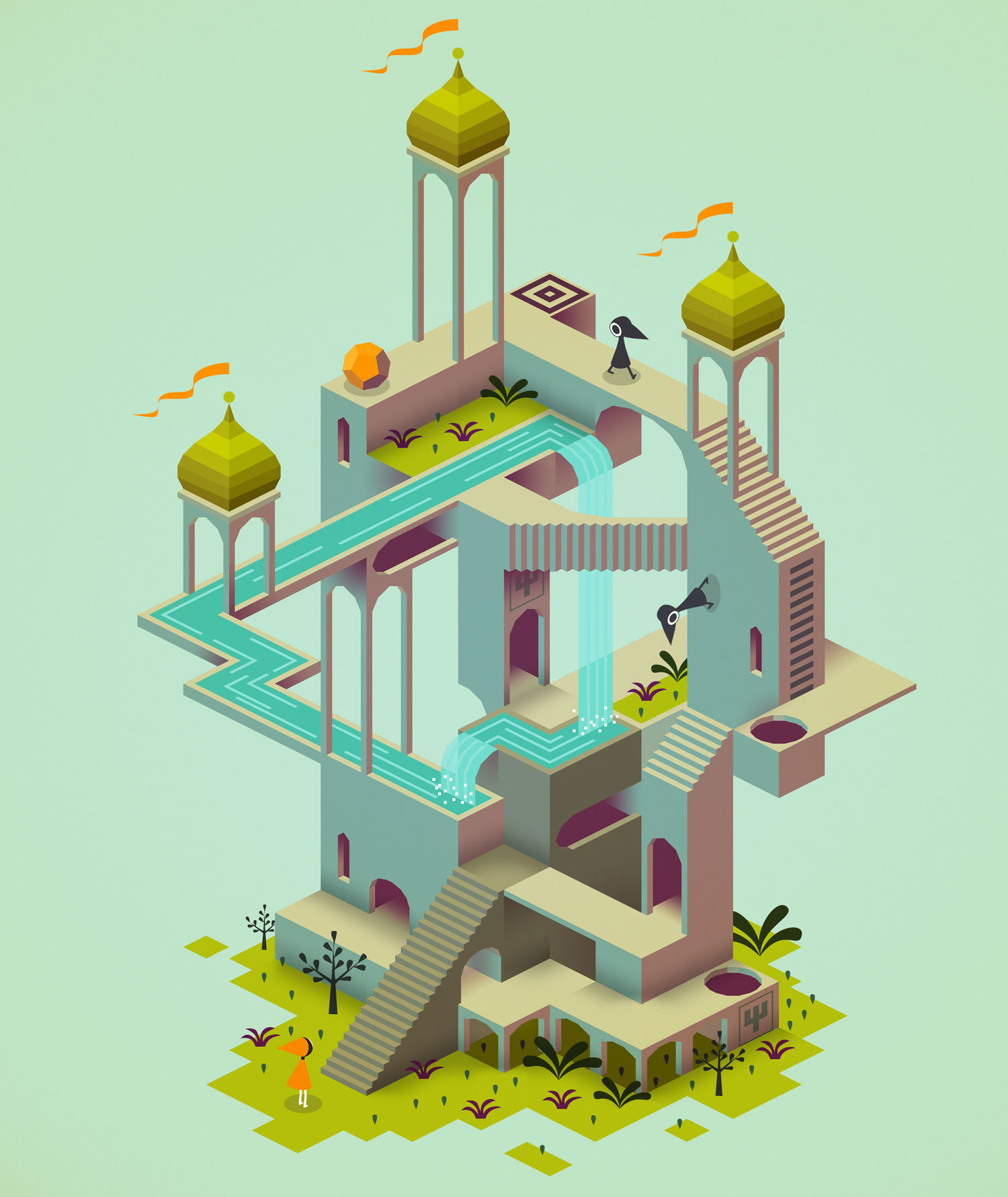 monument valley game escher do hoa 3d