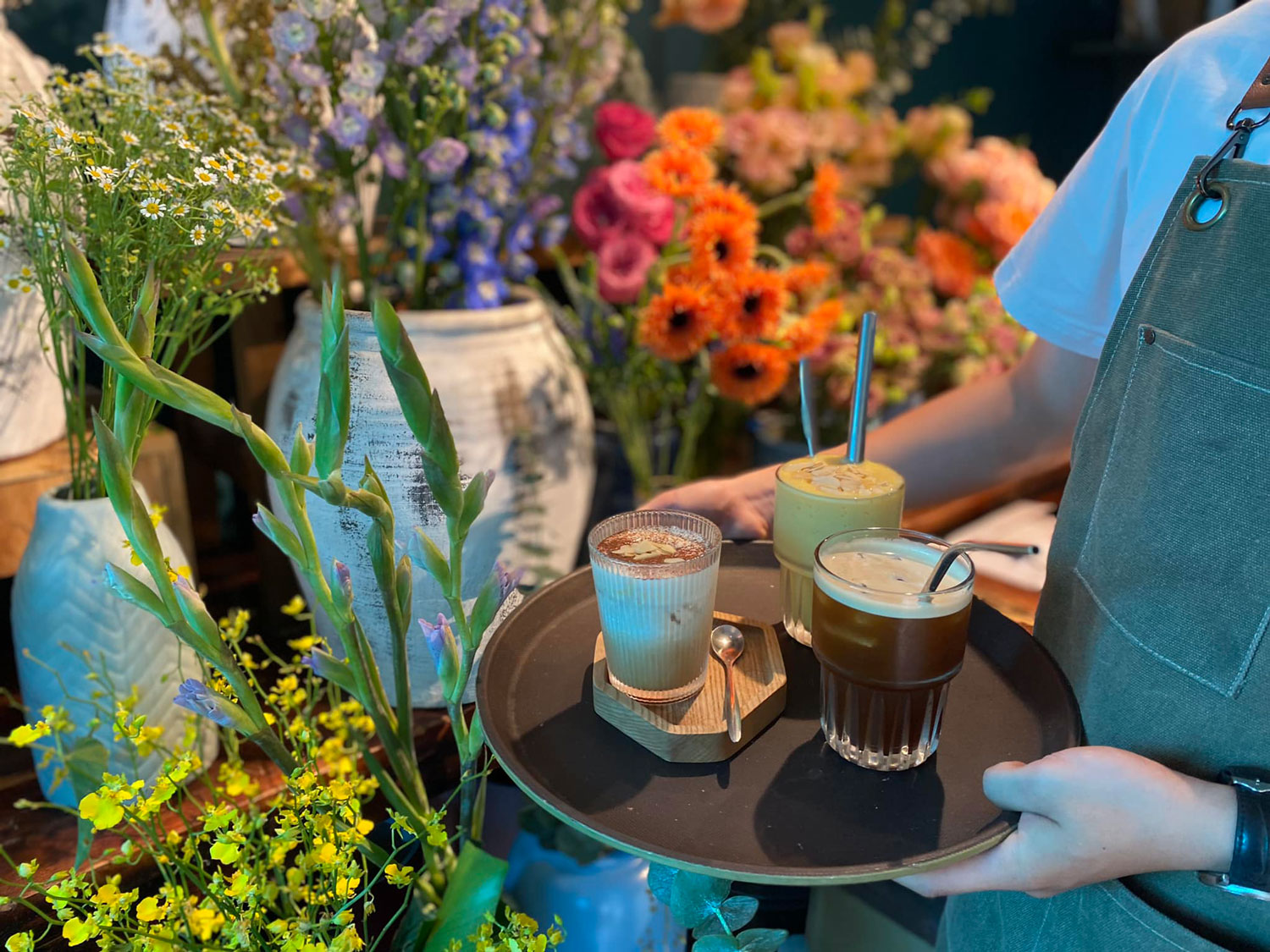 Jardin de Lanh Coffee & Flower quan cafe hoa tuoi
