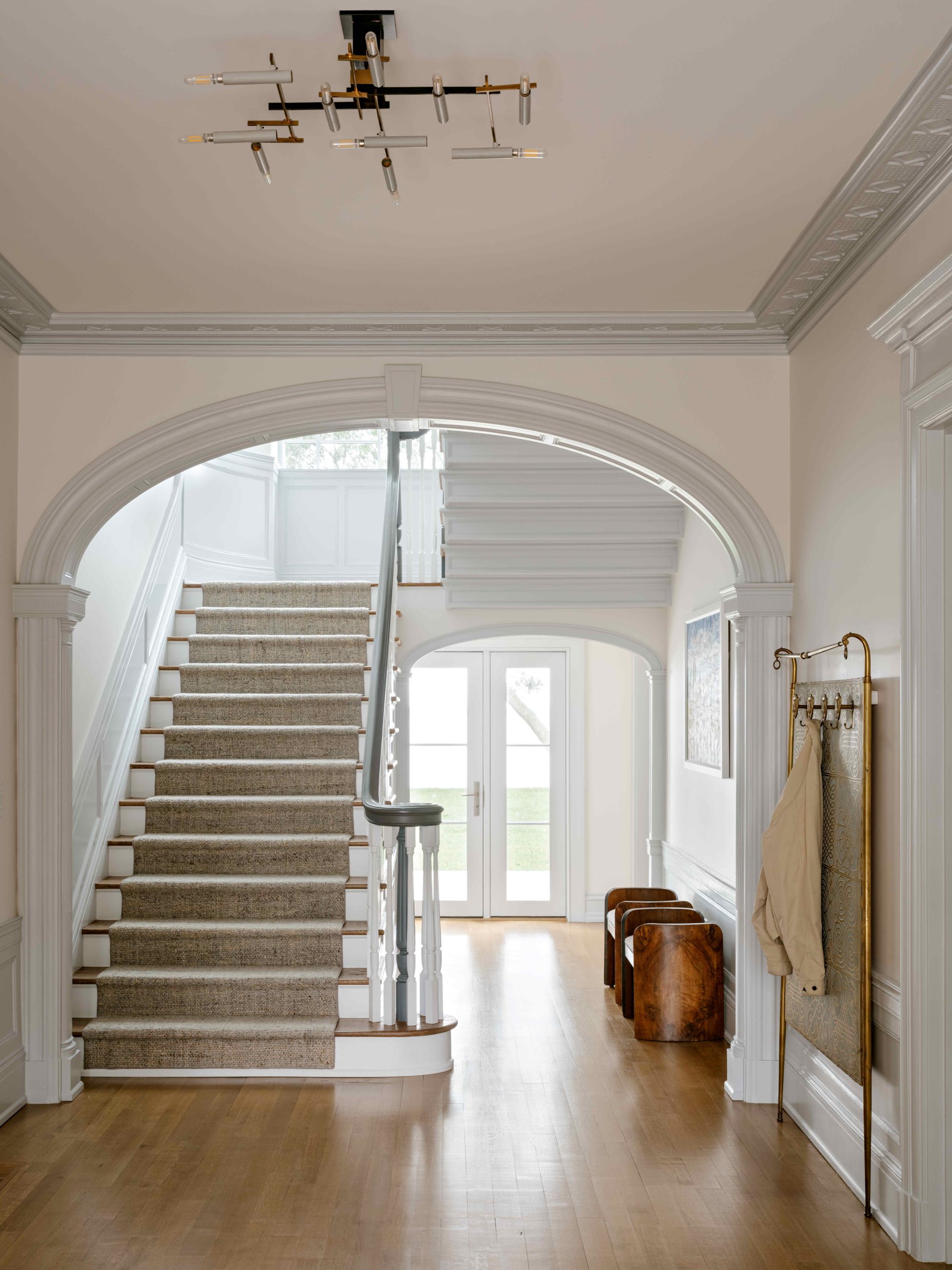 Setauket Long Island villa New York phong cach Tuscan Evan Edward