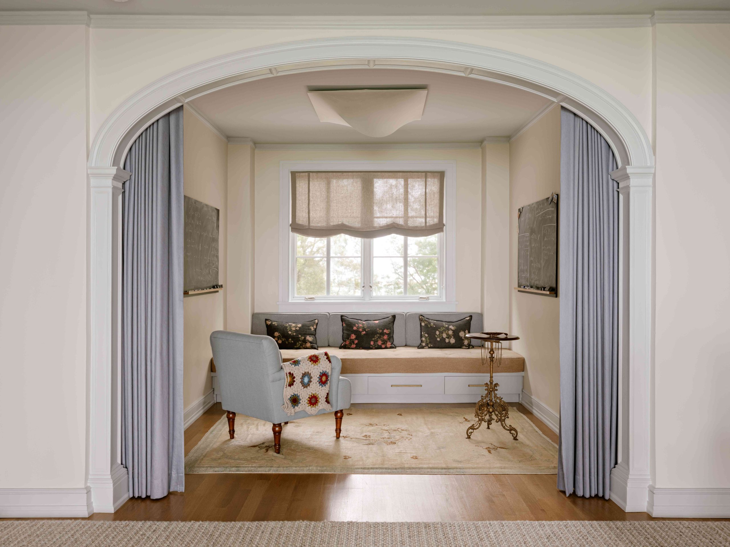 Setauket biet thu Long Island villa New York phong cach Tuscan Evan Edward