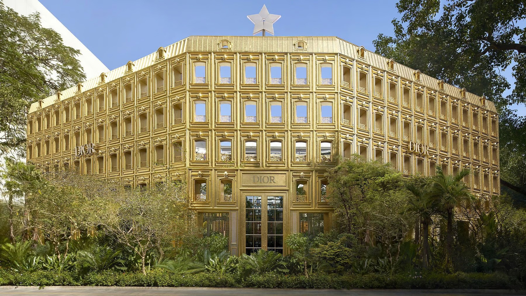 dior gold house cua hang bangkok