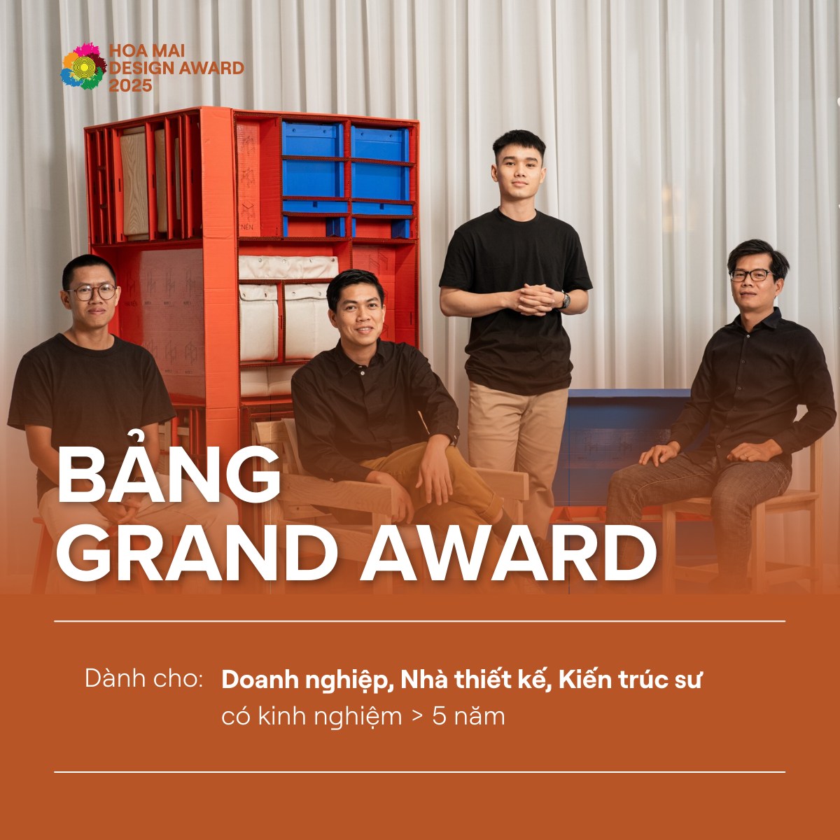 hoa mai design awards 2025 giai thuong cuoc thi thiet ke snorm