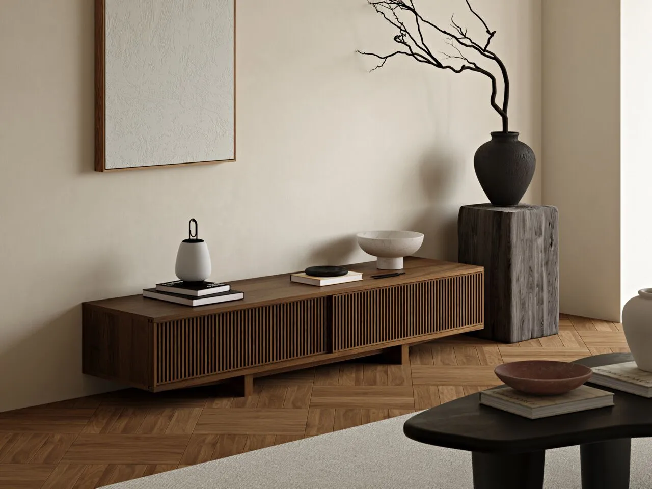 TV cabinet Telegramme TV Console Air Division