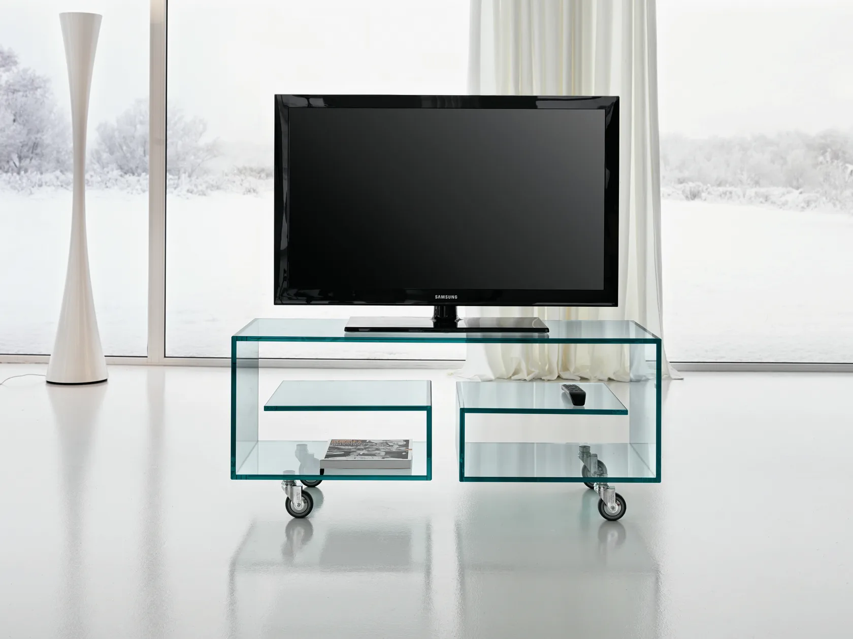 ke tivi TV cabinet FLÒ 1 Tonelli Design Isao Hosoe