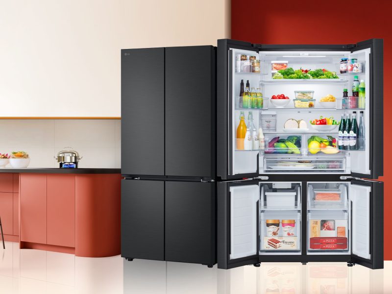 Dải sản phẩm tủ lạnh LG dành riêng cho gian bếp Việt