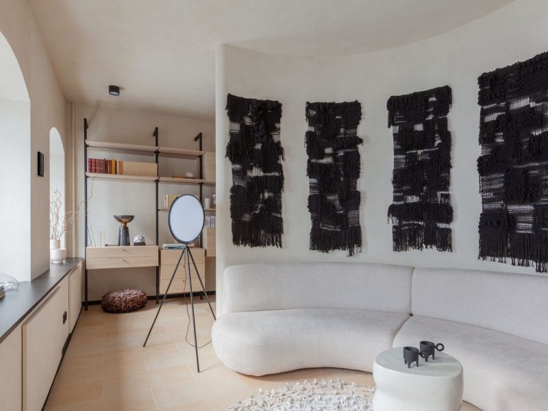 Căn hộ Moscow: Đan dệt tinh thần Wabi-sabi