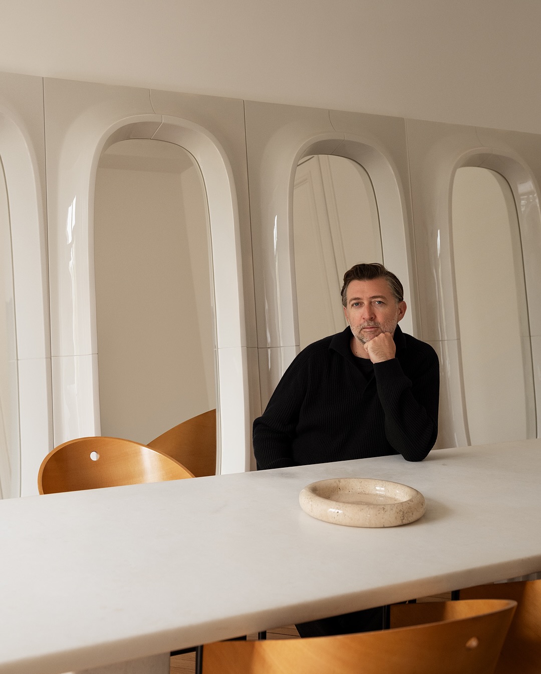 Willo Perron studio Perron-Roettinger BST do noi that Nordiska Galleriet (No-Ga) ban tra Module guong Porthole