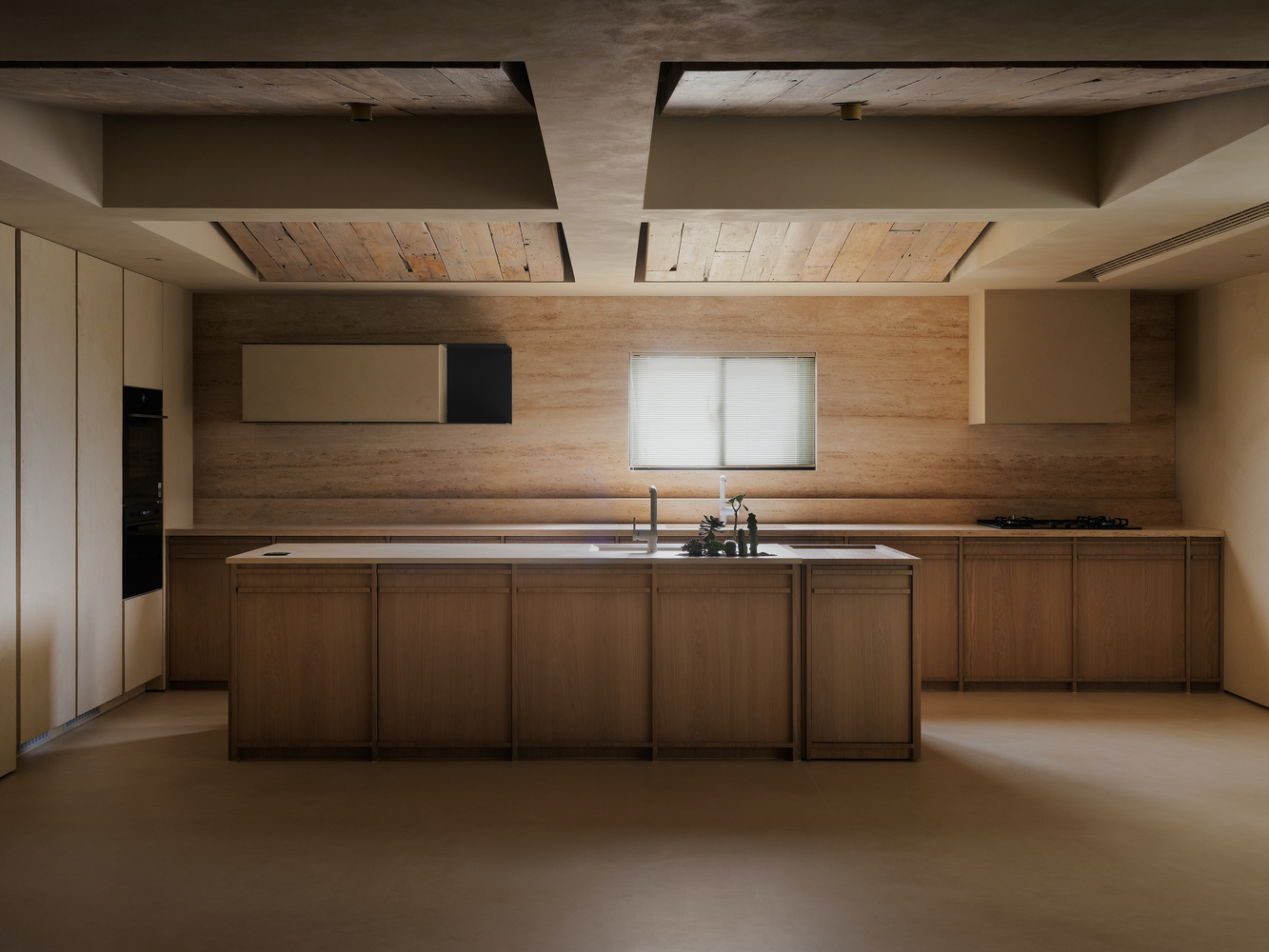 wood ceiling Wei Yi International Design Associates