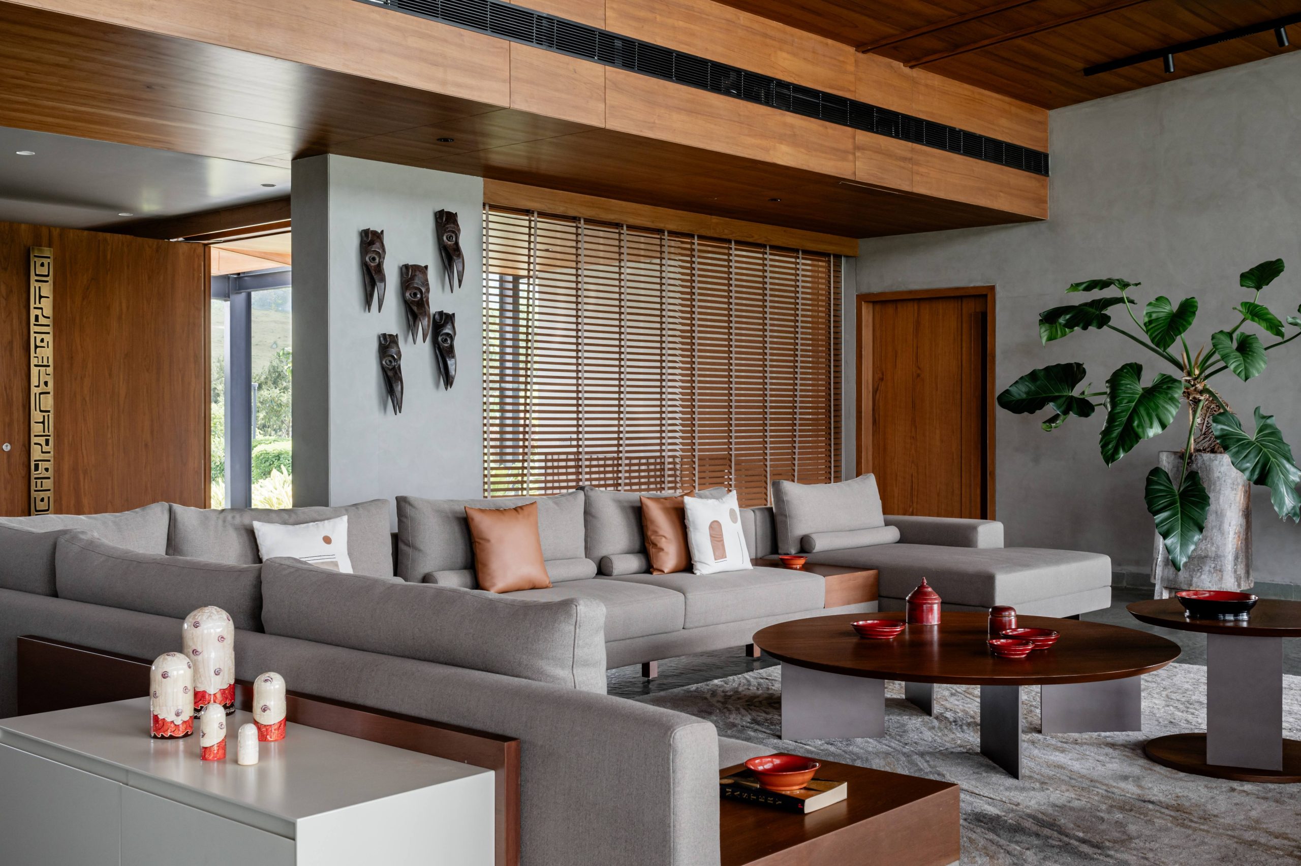 tran go wood ceiling A place to rejoice Hiren Patel Architects