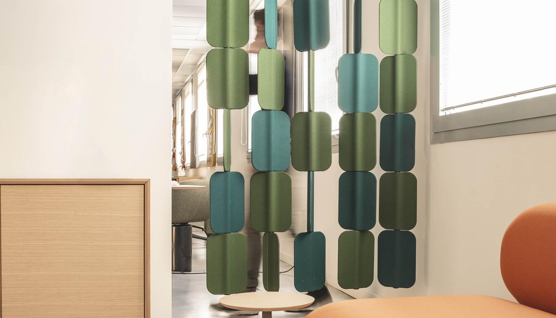vach ngan room divider Patch Divider True Design
