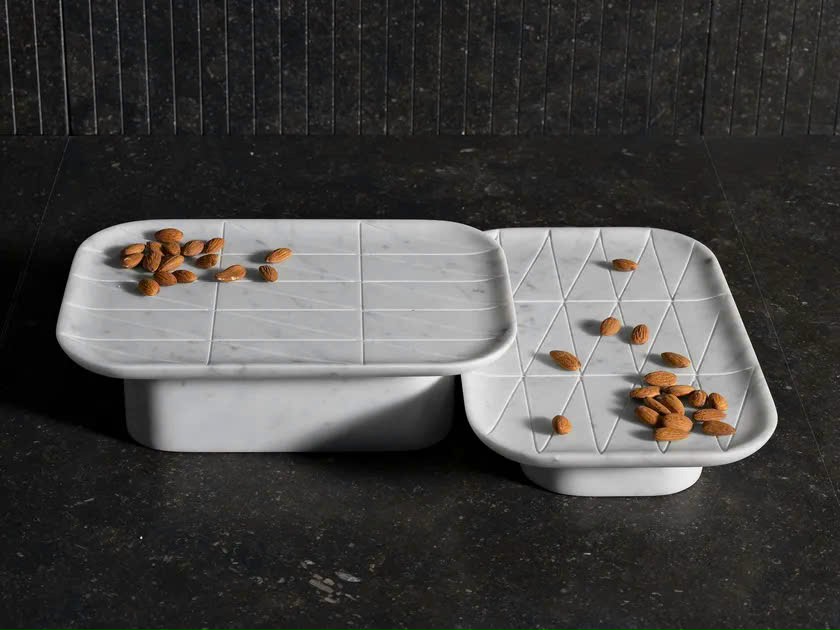 tray Lust Luce Di Carrara Carole Baijings