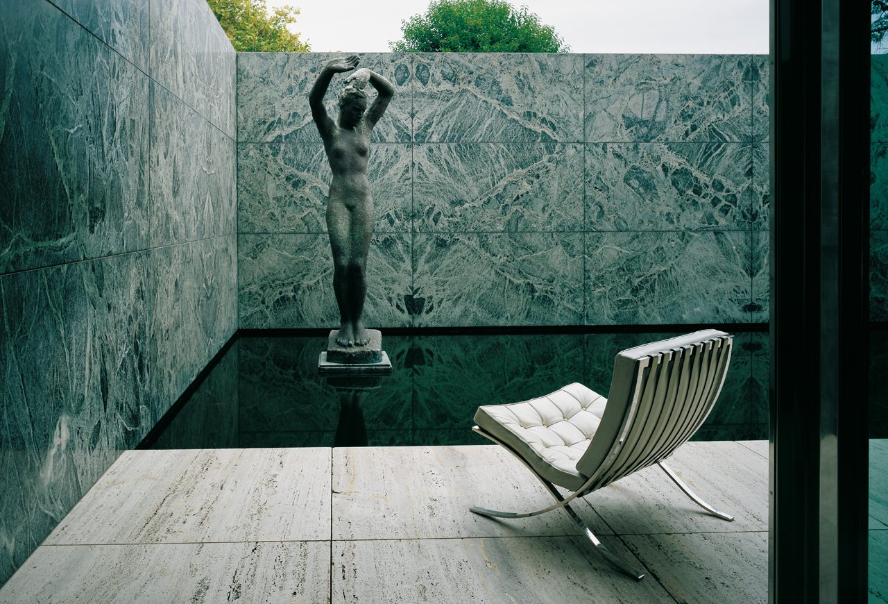 Barcelona Pavilion Ludwig Mies van der Rohe Lilly Reich expo 1929