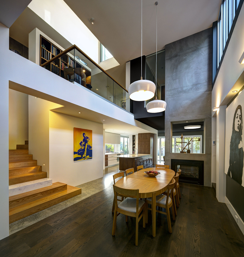 polished concrete The Wolf Wolf Architects