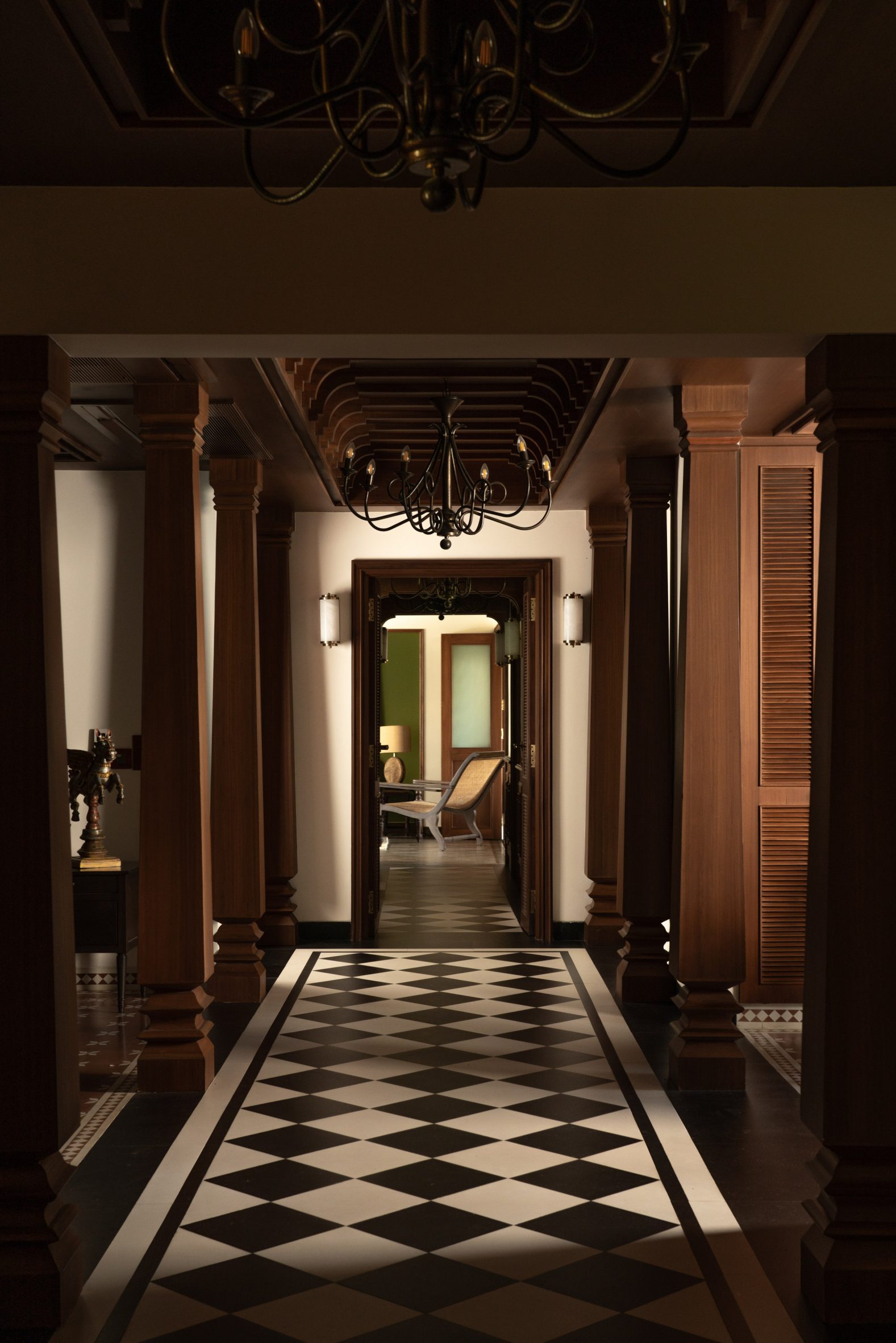 wood ceiling
