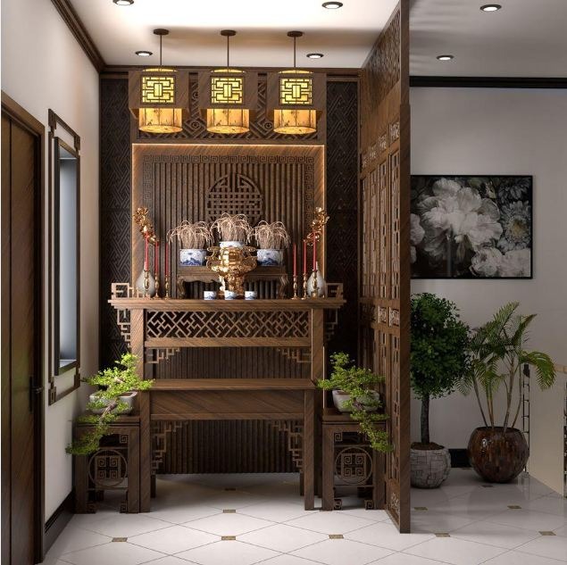 phong tho altar van hoa viet